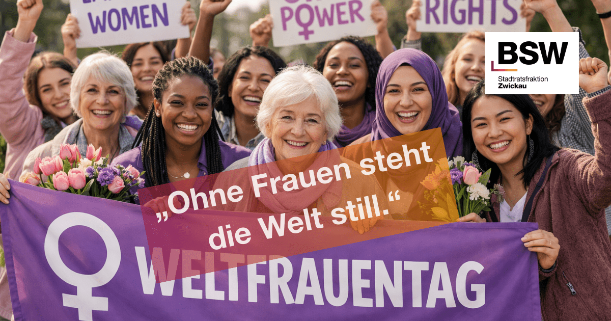 Grüße zum Internationalen Frauentag